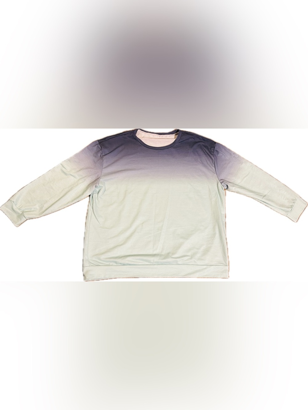 2XL Purple & Mint color Long Sleeve